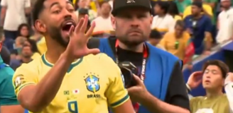 Pomeczowe GESTY Matheusa Cunhi do reprezentanta Japonii O.o [VIDEO]